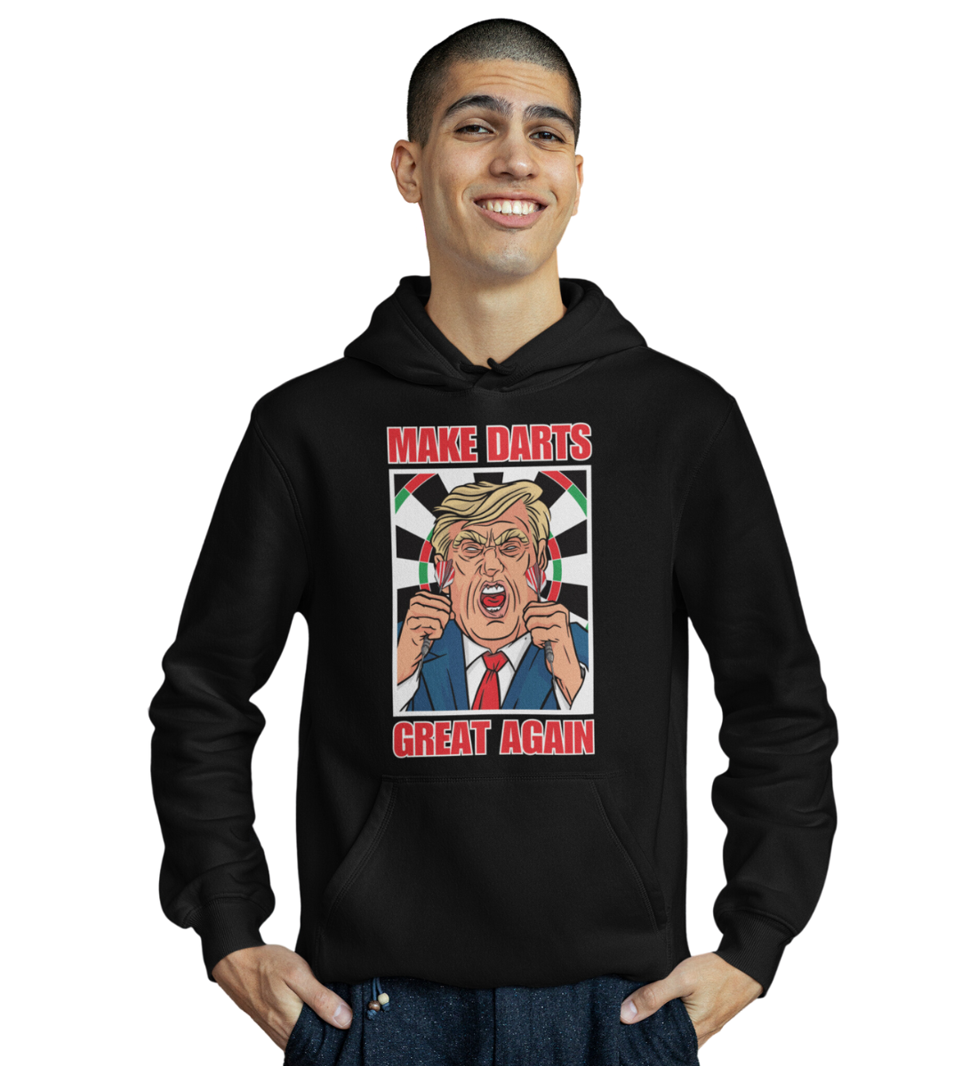 Make Darts Great Again - Hoodie