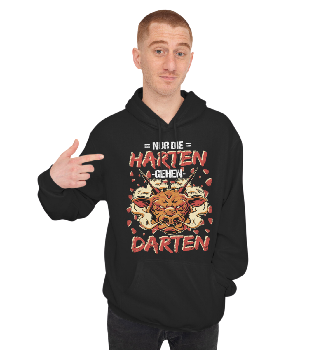 Nur Die Harten Gehen Darten - Hoodie