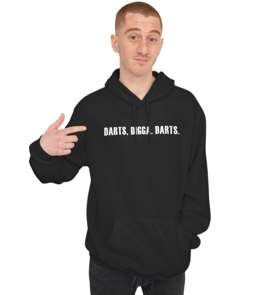 Darts, Digga. Darts. - Hoodie