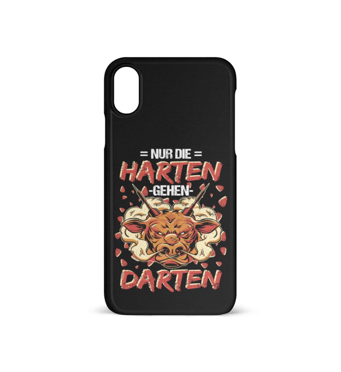Nur Die Harten Gehen Darten - iPhone Hülle