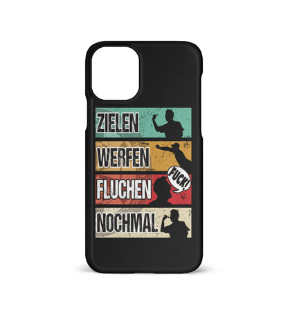 Zielen Werfen Fluchen Nochmal - iPhone Hülle