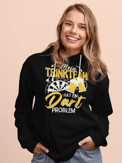 Trinkteam Hat Dart Problem - Hoodie