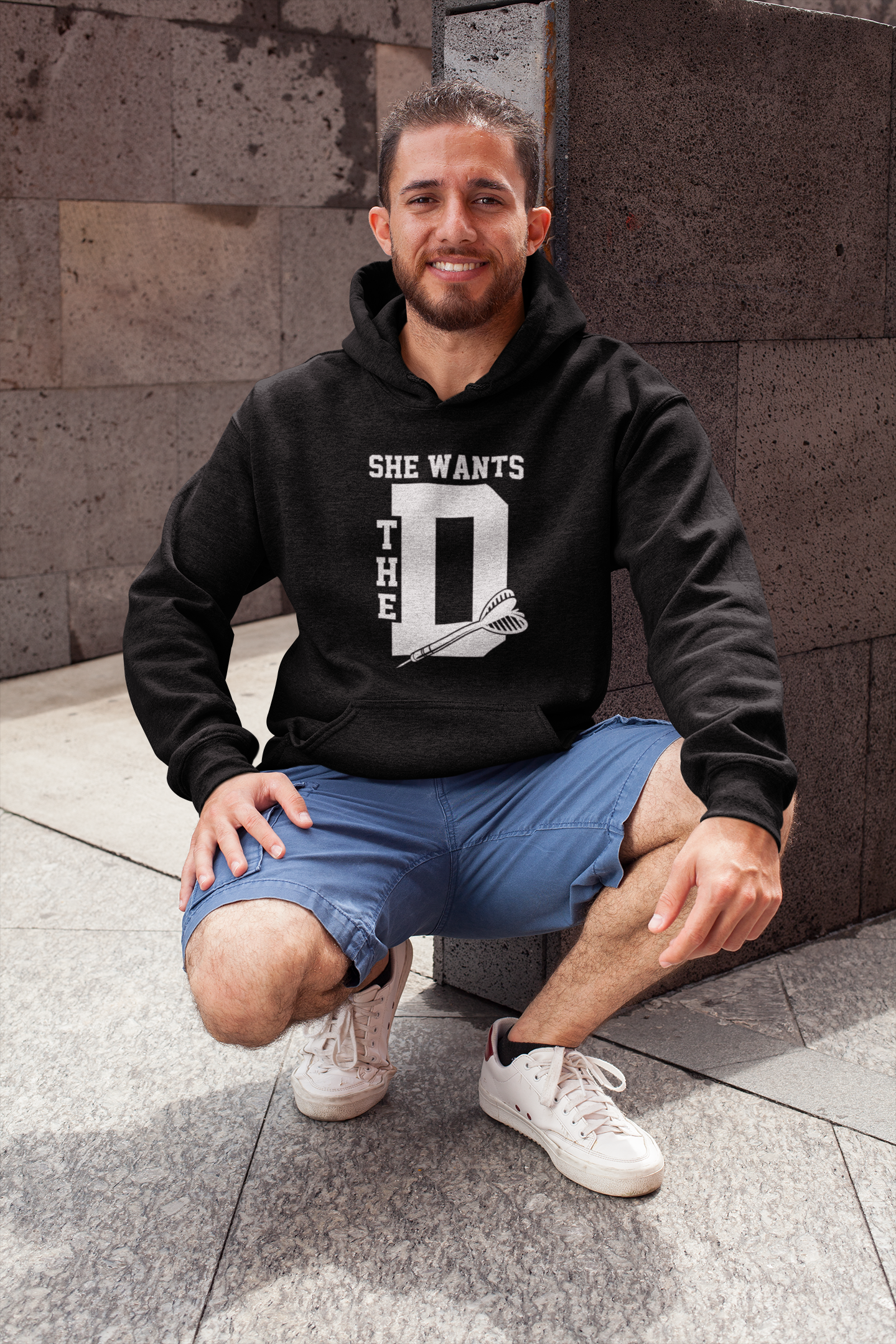 She Wants The D - Hoodie