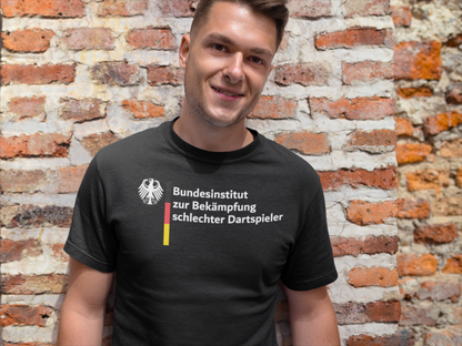 Bundesinstitut gegen schlechte Dartspieler | Unisex Dart T-Shirt