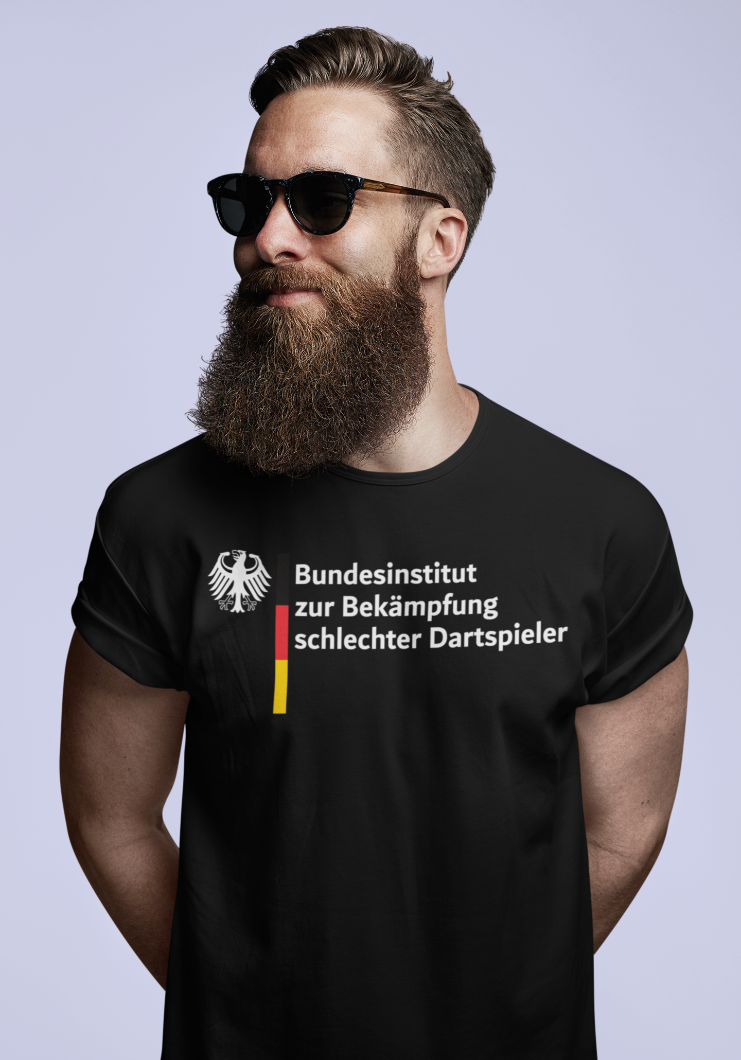 Bundesinstitut gegen schlechte Dartspieler | Unisex Dart T-Shirt