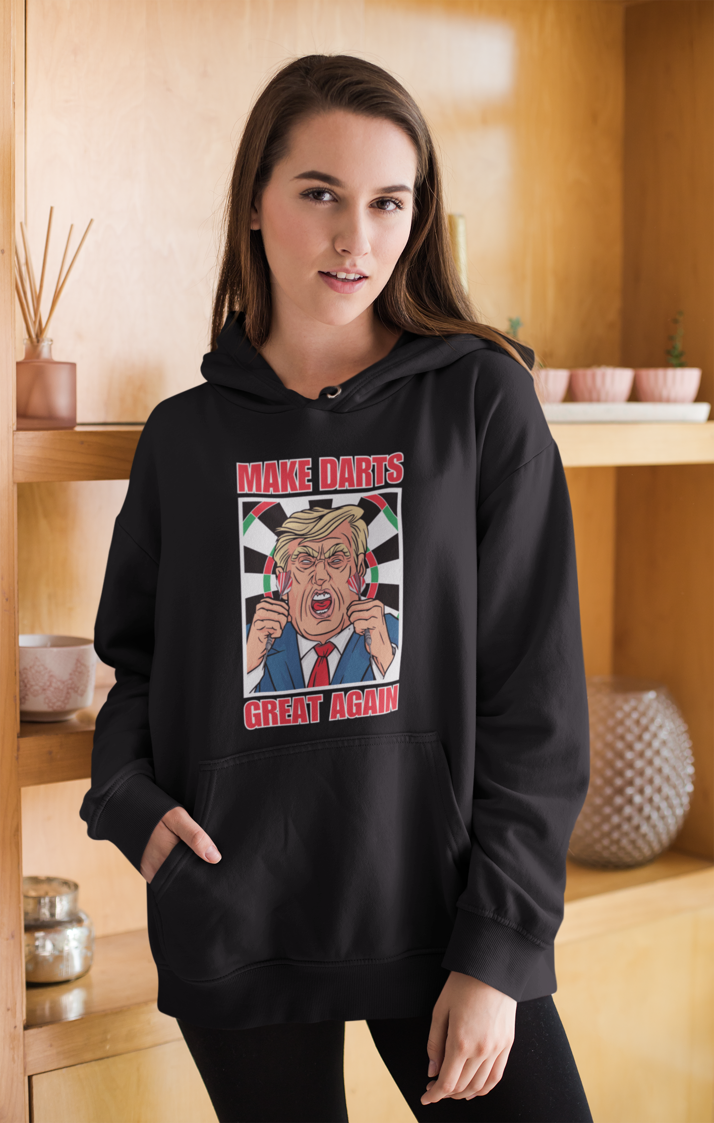 Make Darts Great Again  - Hoodie