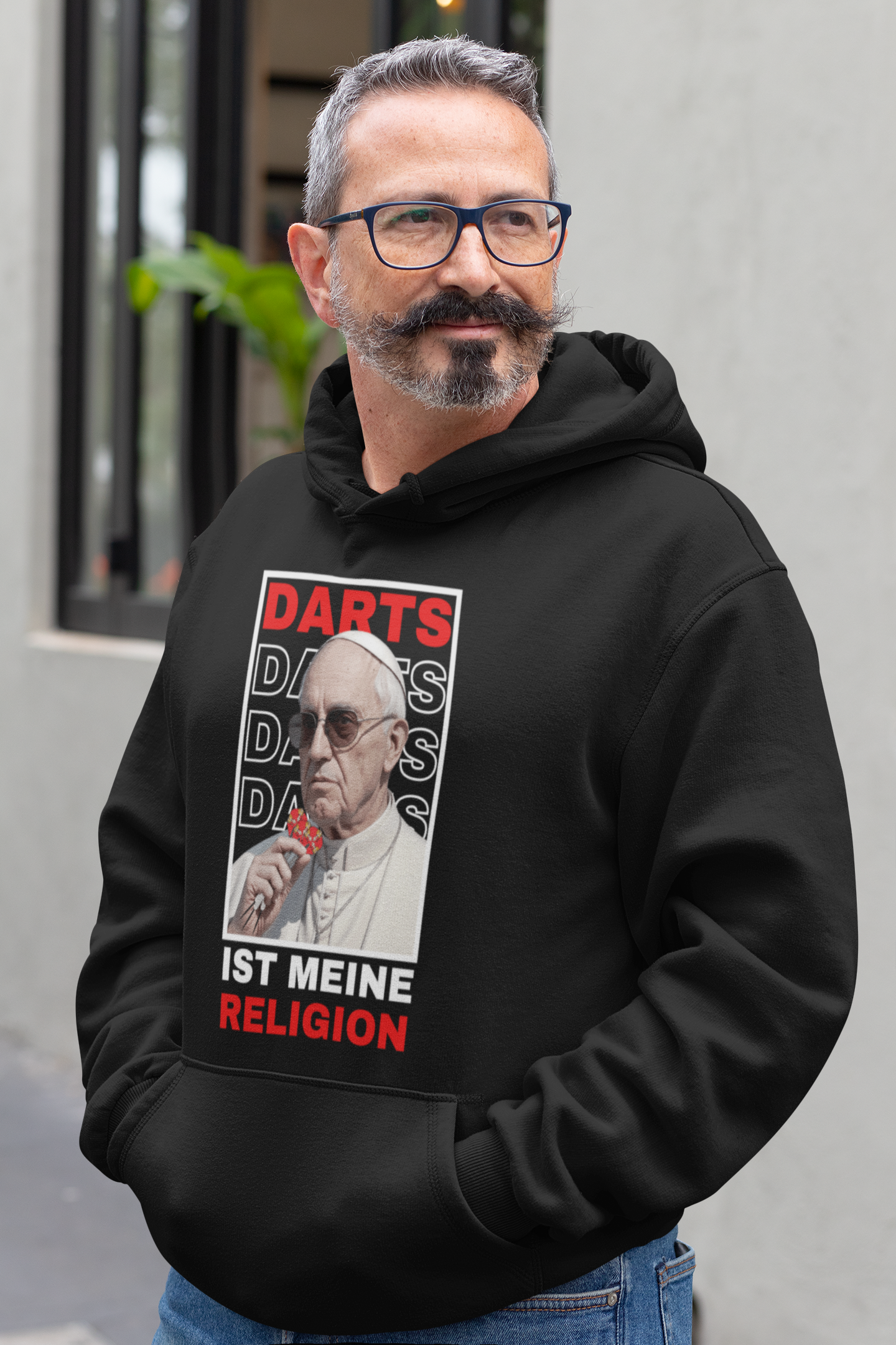 Darts Ist Meine Religion - Hoodie