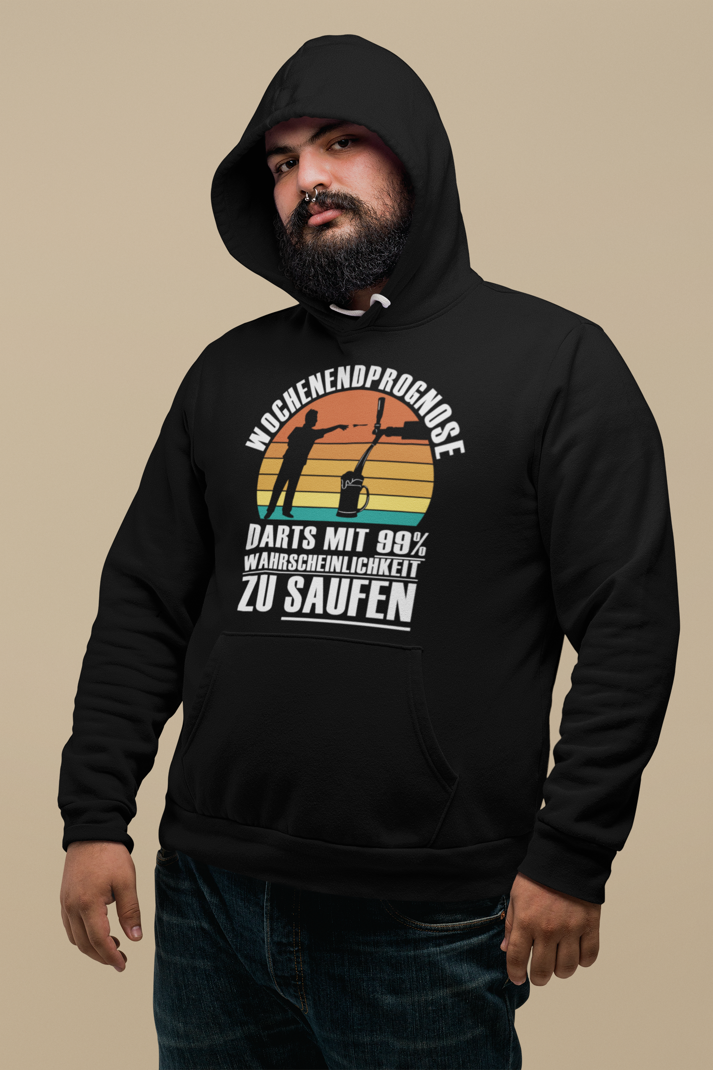Darts Und Saufen - Hoodie