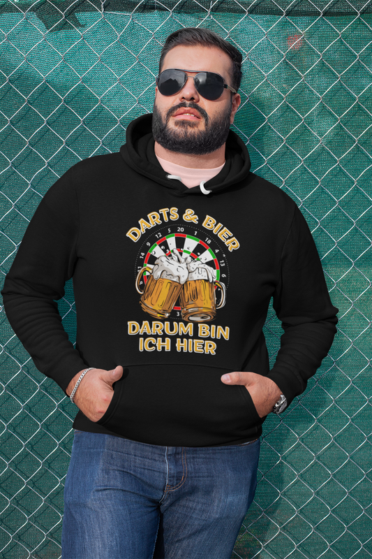 Darts und Bier - Hoodie