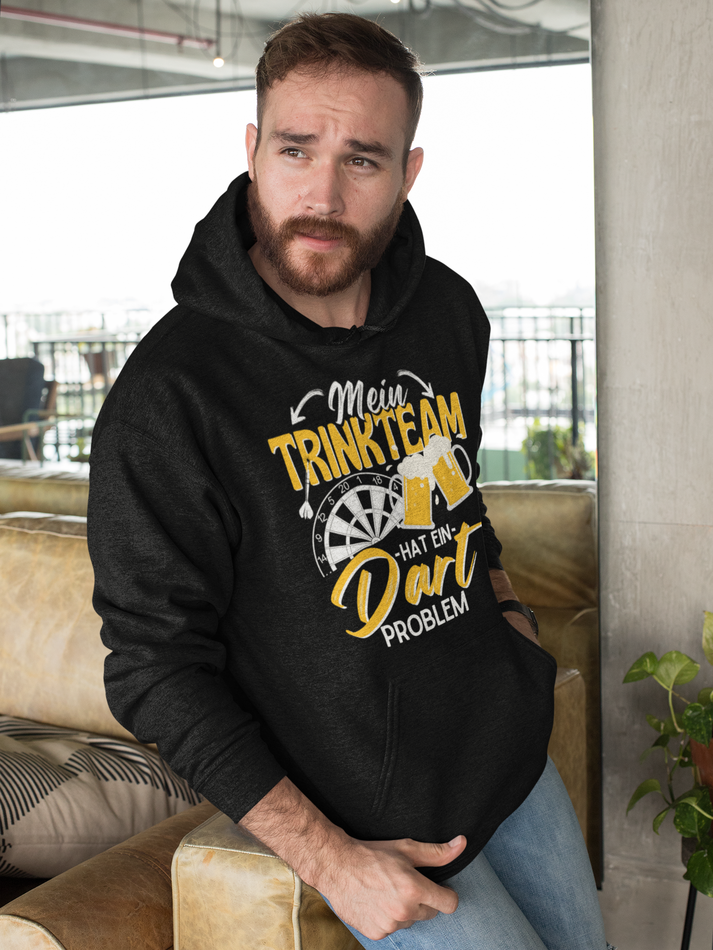 Trinkteam Hat Dart Problem - Hoodie